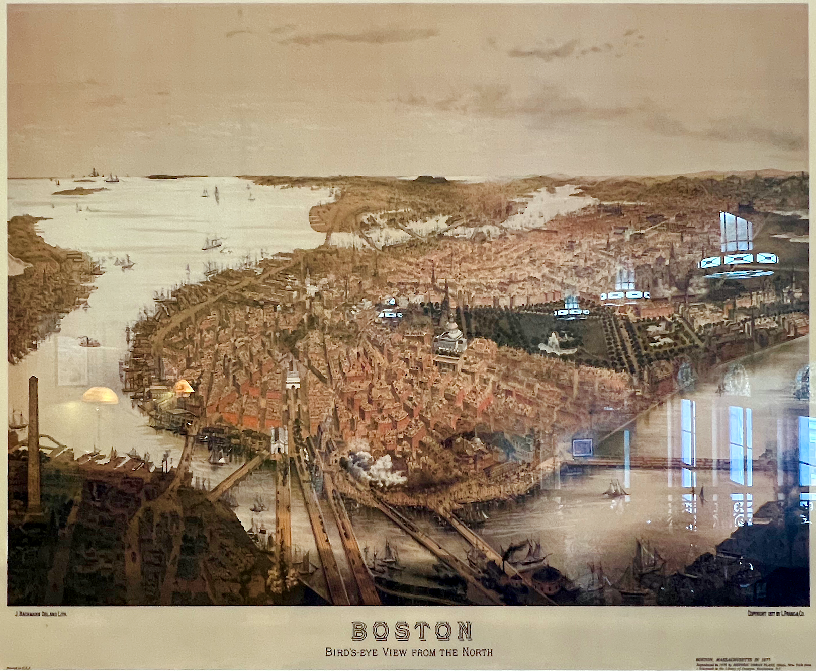 map of Boston 1877