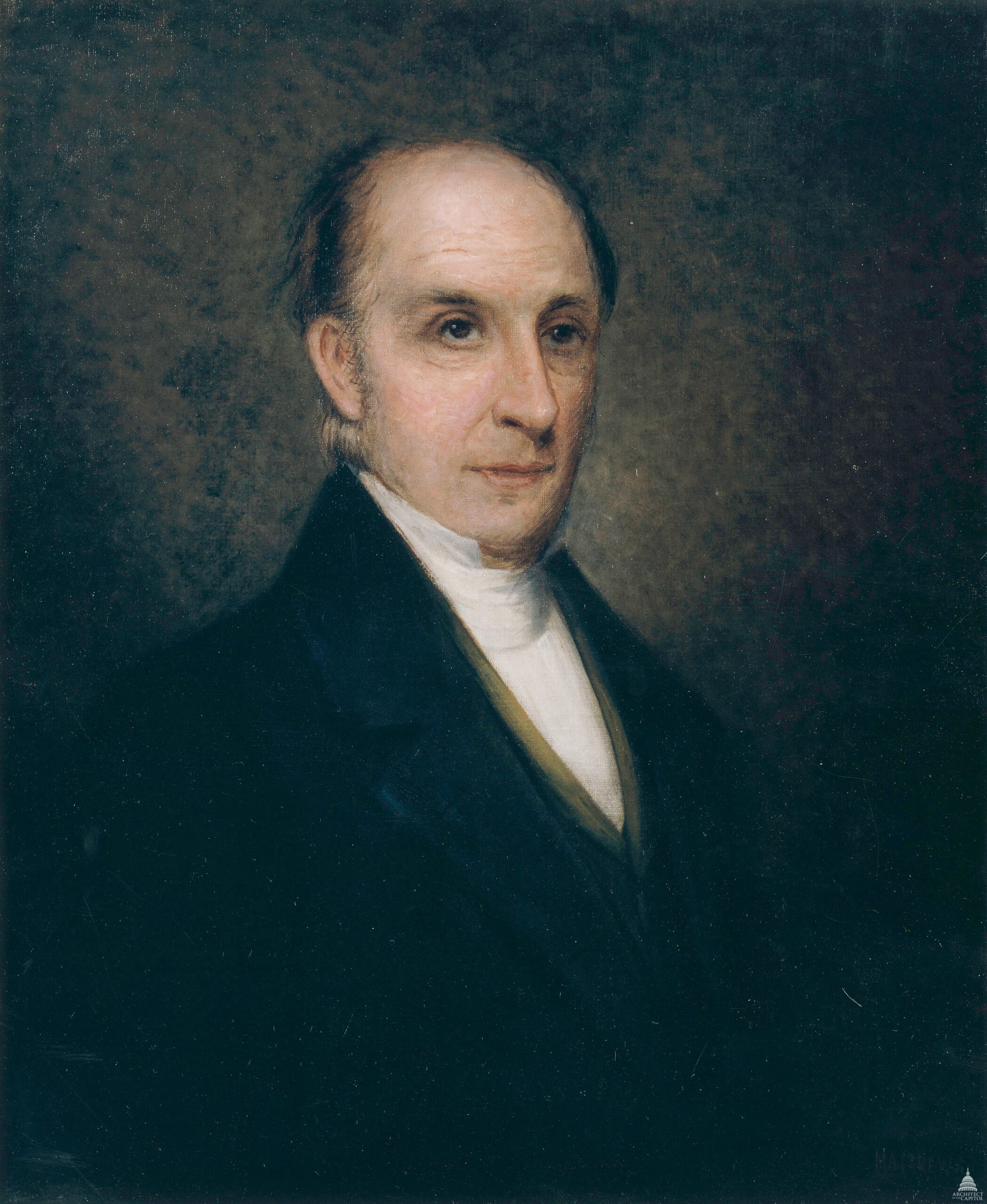 Portrait by George B. Matthews, after 1842 drawing by Alvan Clark Oil on canvas, 29-1/2" x 24-1/2" 1931 