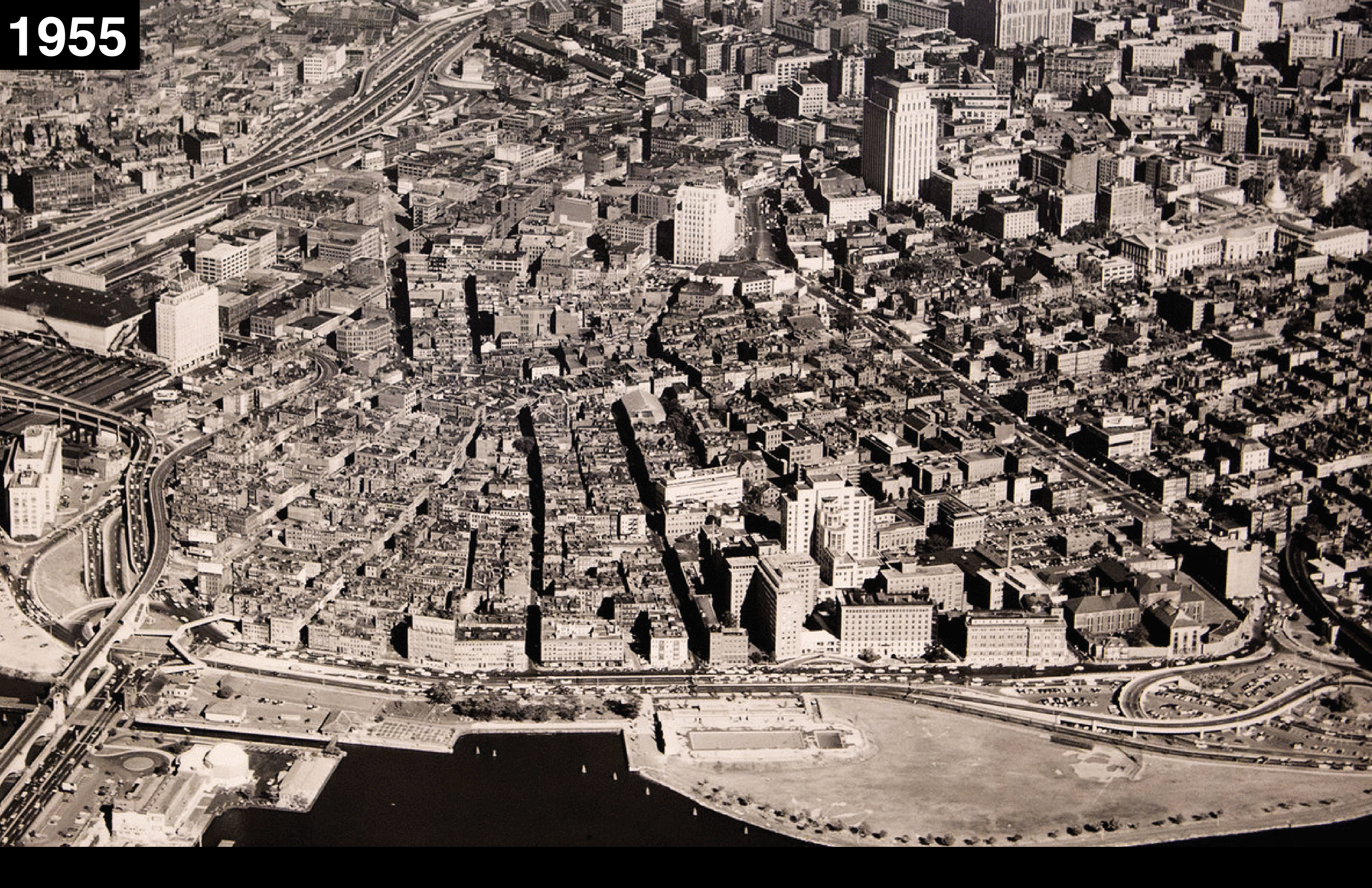 Boston West End 1955
