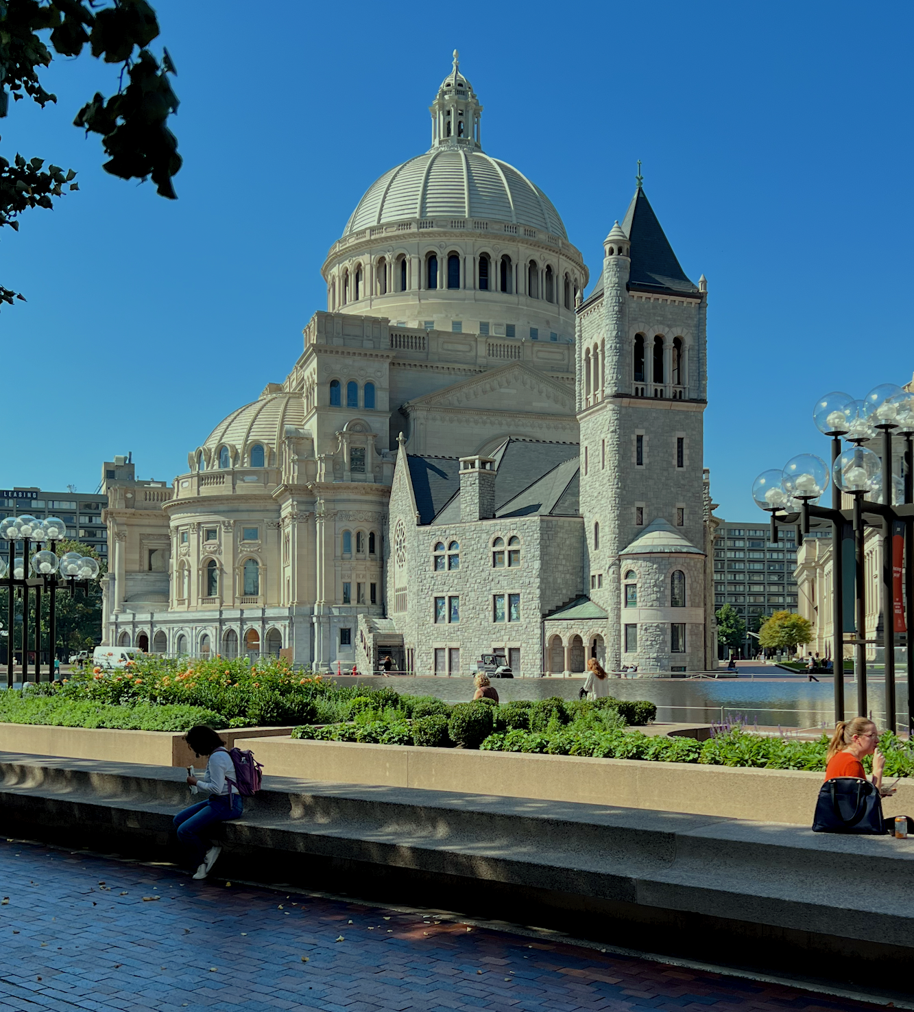 Christian Science Center Boston - Motherchurch - if not one of the ugliest buildings in Boston, one of the most tasteless.