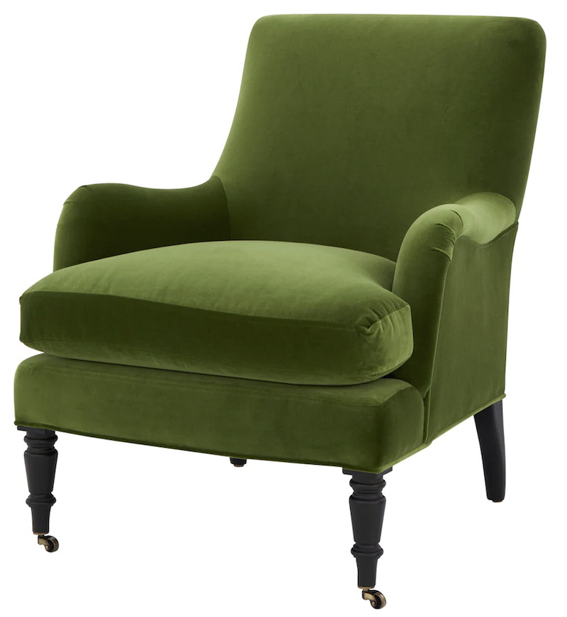 Jayson Home - Holmes chair green velvet