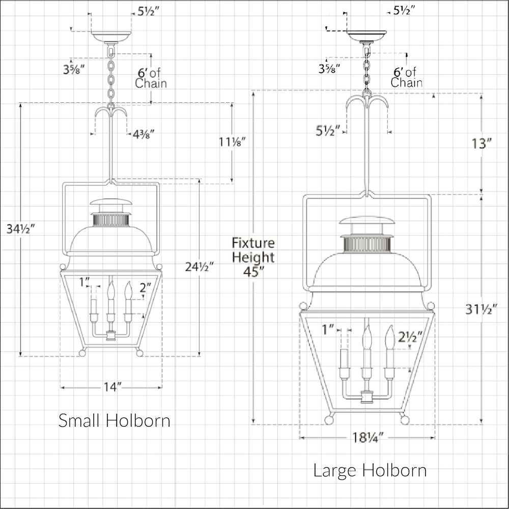 Holborn Lanterns Small & Large corrected