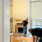 Renovation Stress – Inspections, Mantel Unpacking, Ceiling Issues!