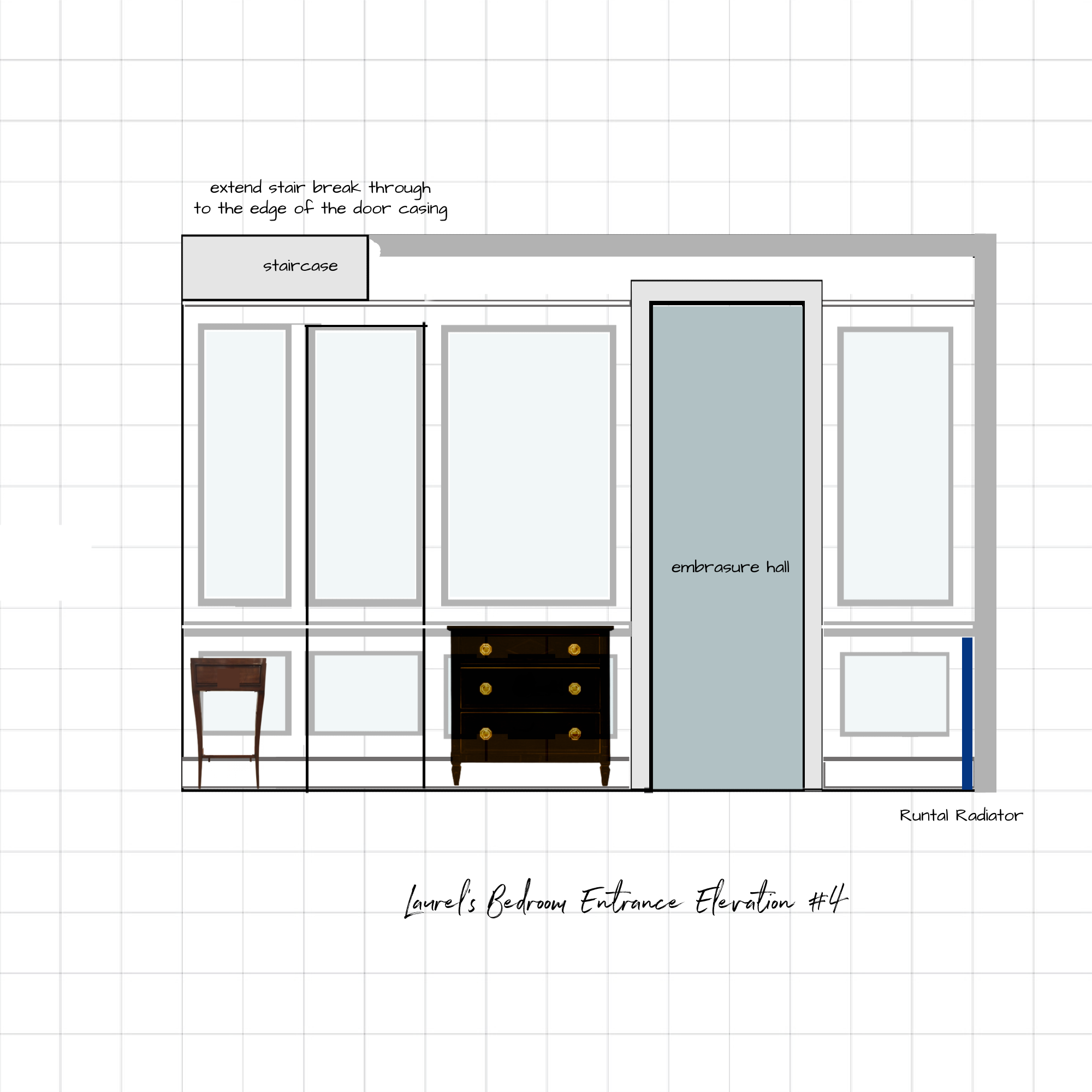 bedroom entrance elevation idea #4