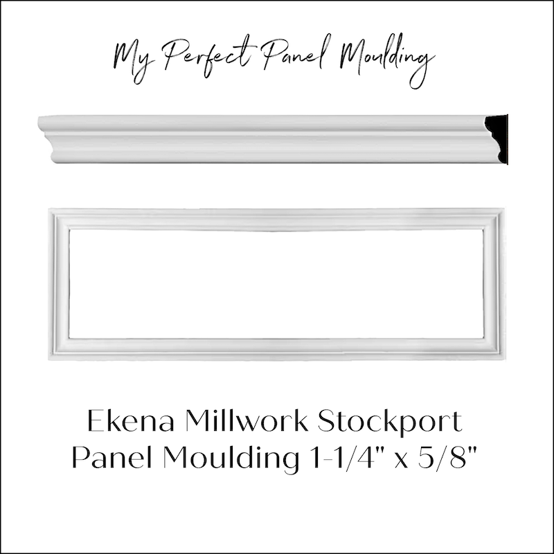 Perfect Panel Moulding Stockport Ekena Millwork - living room wainscoting