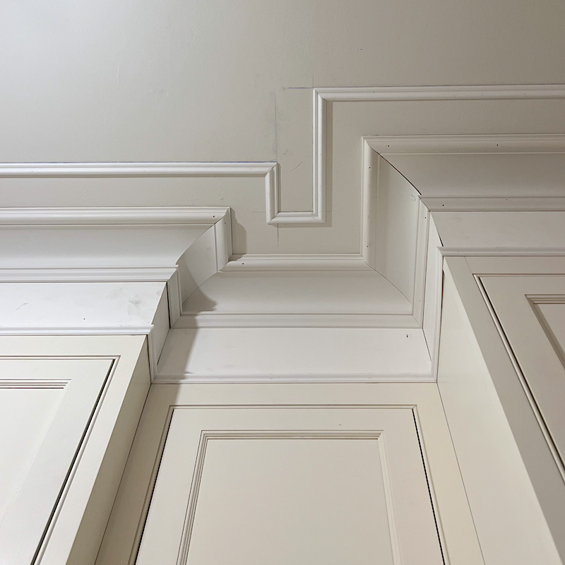 Victorian coving and border trim