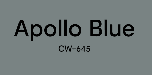 Apollo Blue CW-645 Benjamin Moore