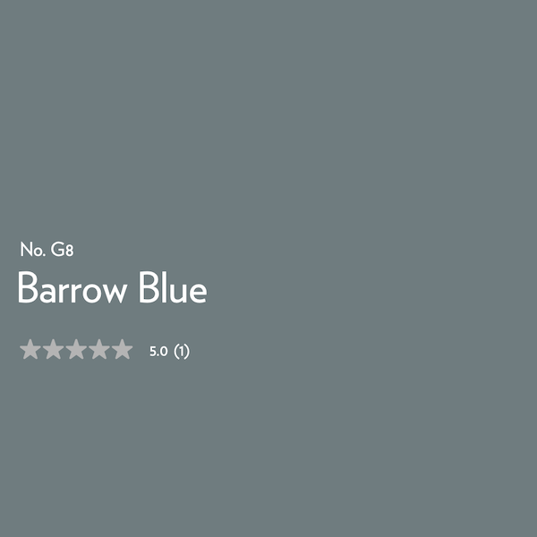 Farrow & Ball Barrow Blue - paint color selection