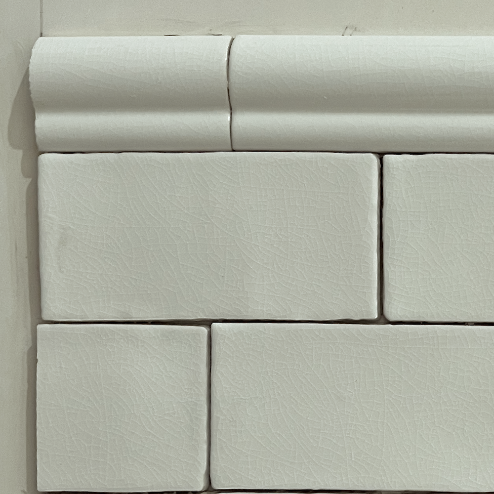 historic decorative materials - historic white subway tile