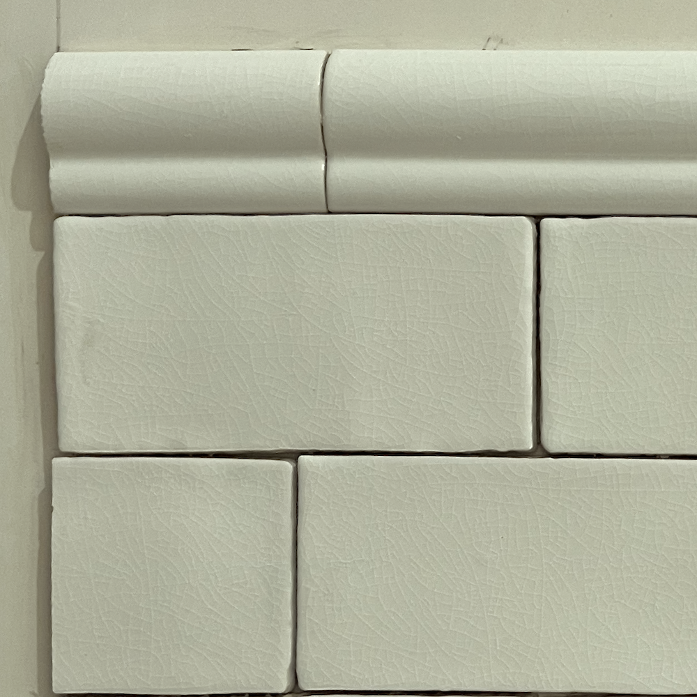 historic decorative materials - historic white subway tile