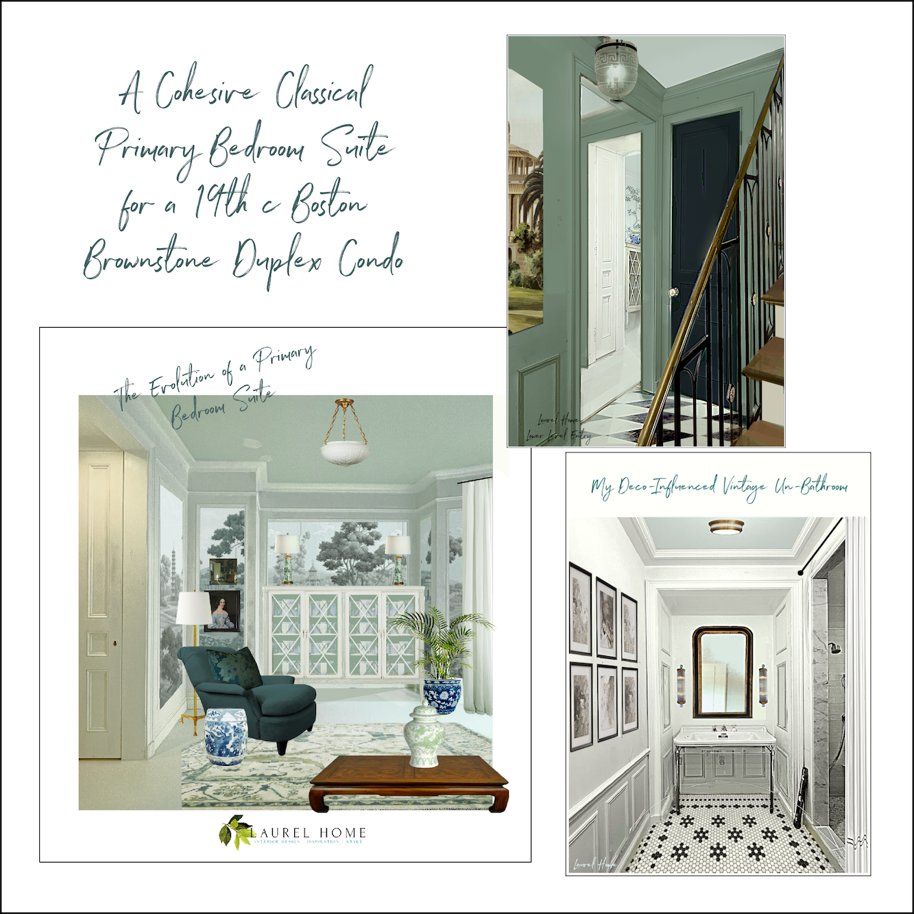 A Cohesive Classical Primary Bedroom Suite