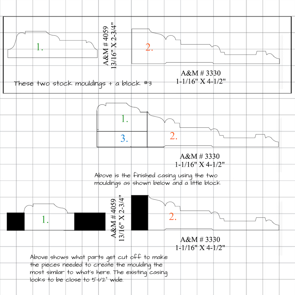 moulding den door 5.5