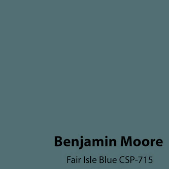 Benjamin Moore Fair Isle Blue csp-715