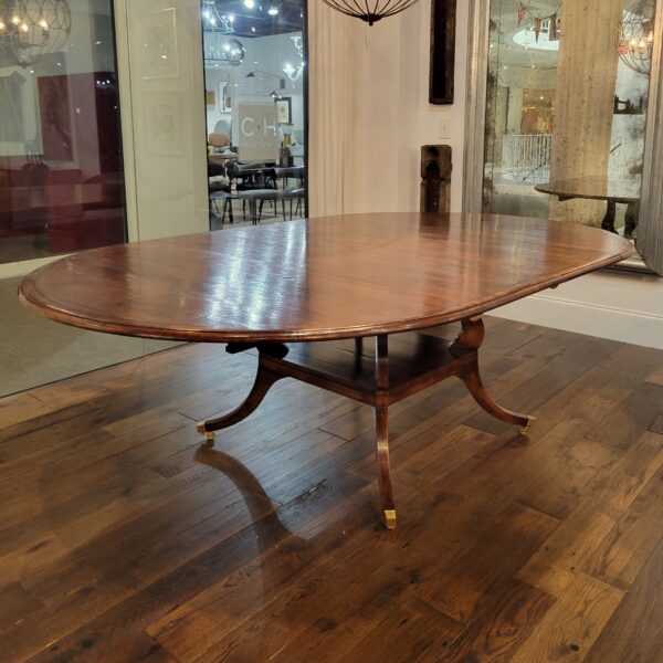 Englishman's Antique oak potboard dining table