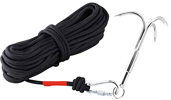 grappling hooks for hoisting people out of my sofa