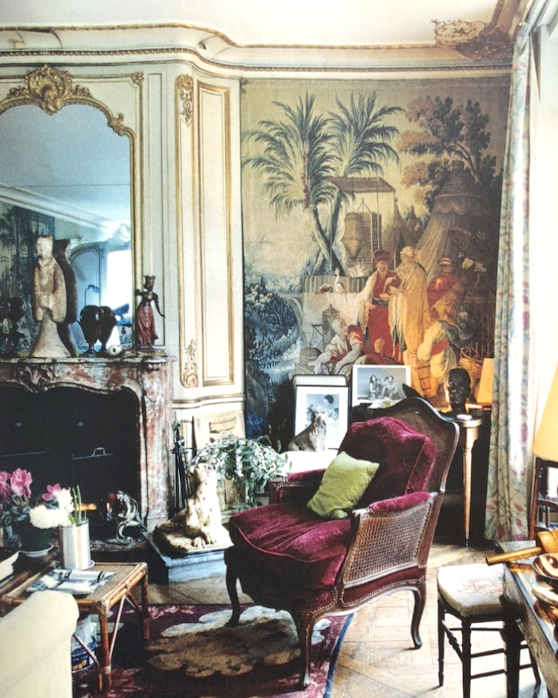 Elsa Schiaparelli's apartment Paris 1992 - photo François Halard 