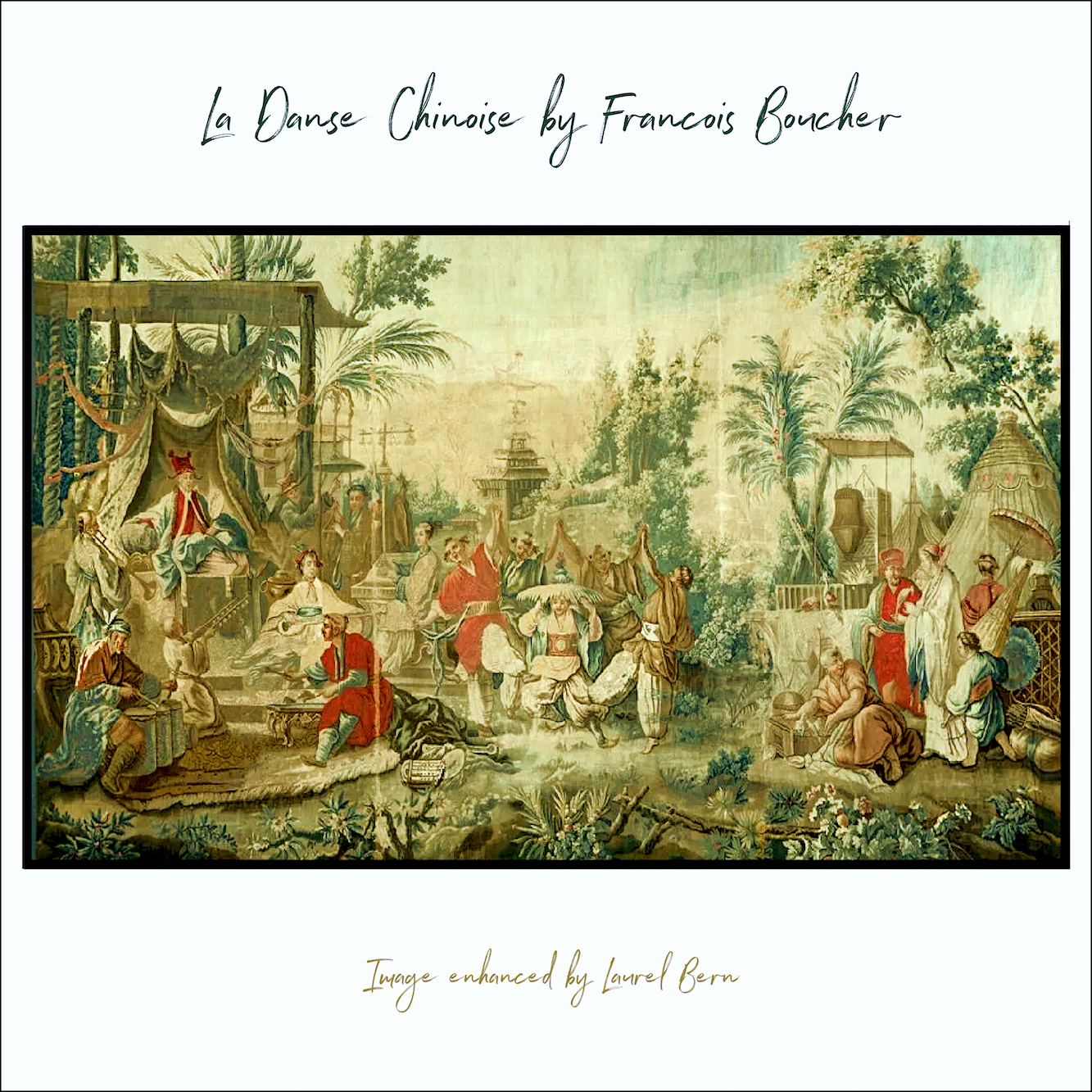 Francois Boucher La Danse Chinoise
