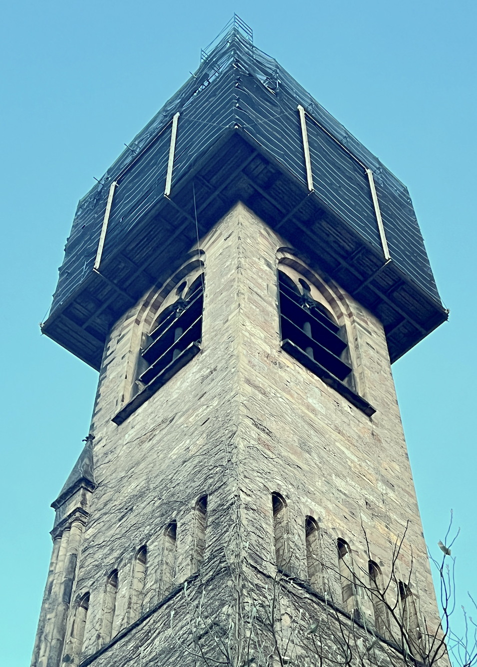 1st Baptist Church Boston Bell Tower looking southeast