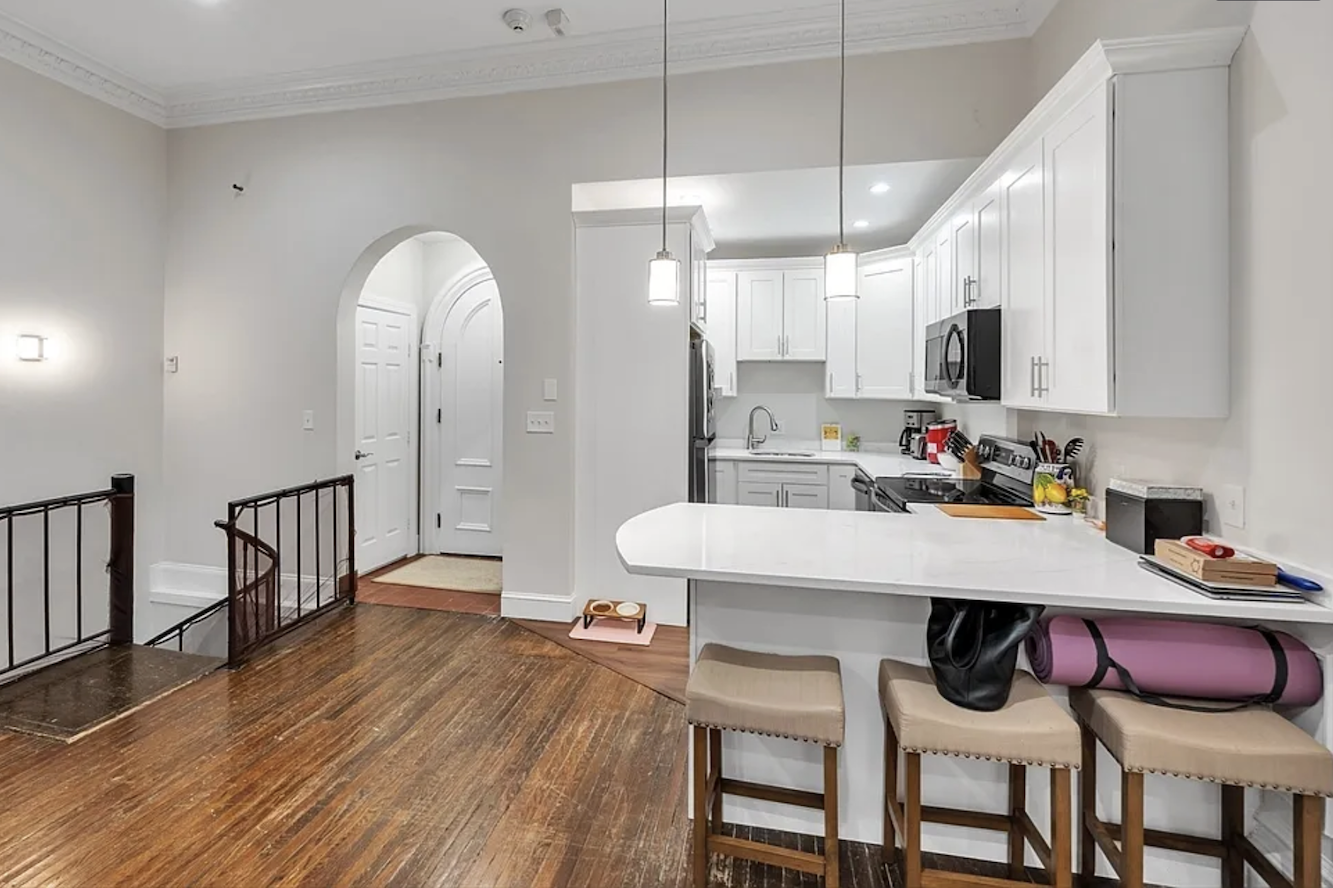 103 Beacon Kitchen-Entry Spiral Staircase