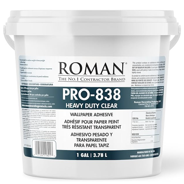 Roman pro-838 wallpaper adhesive