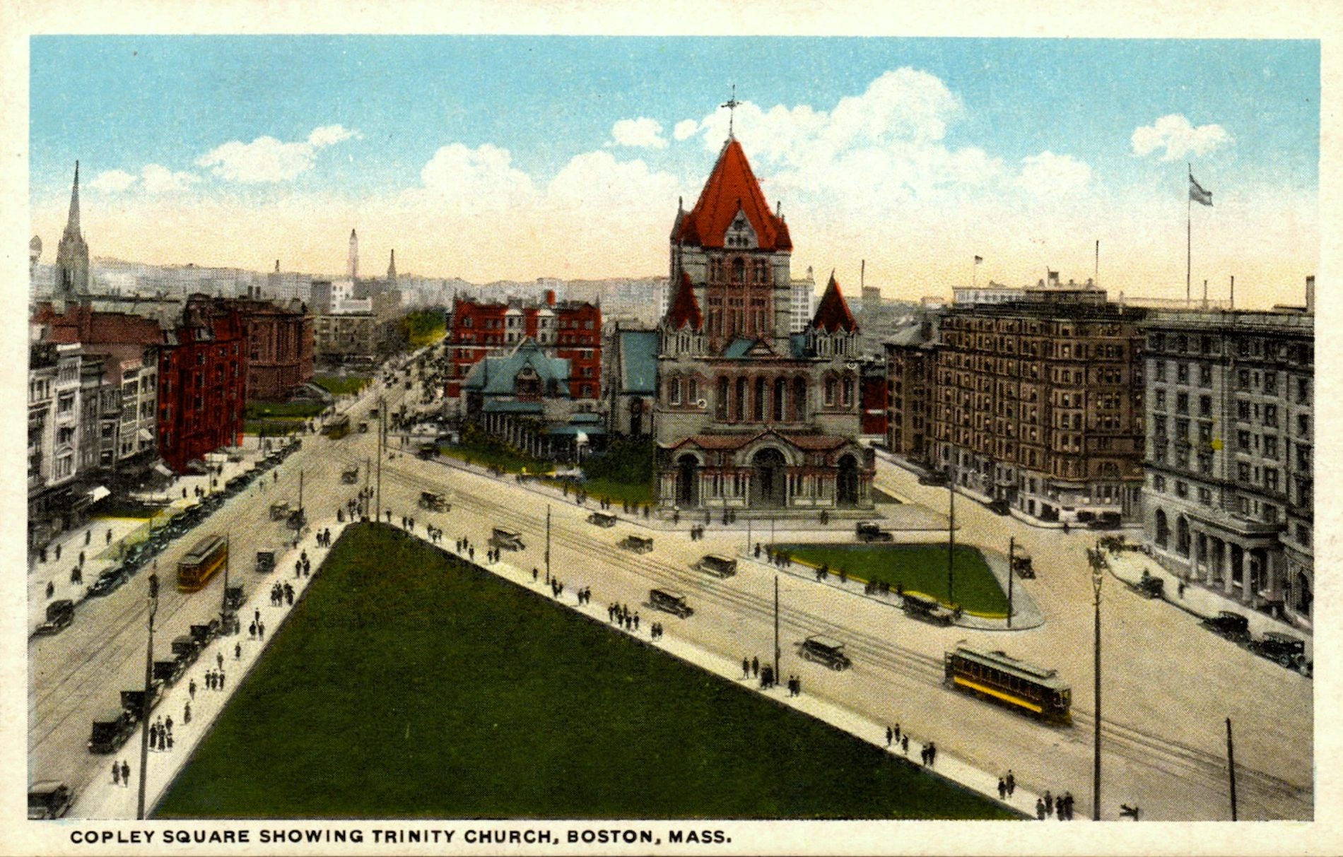 Copley Square circa 1915-1930