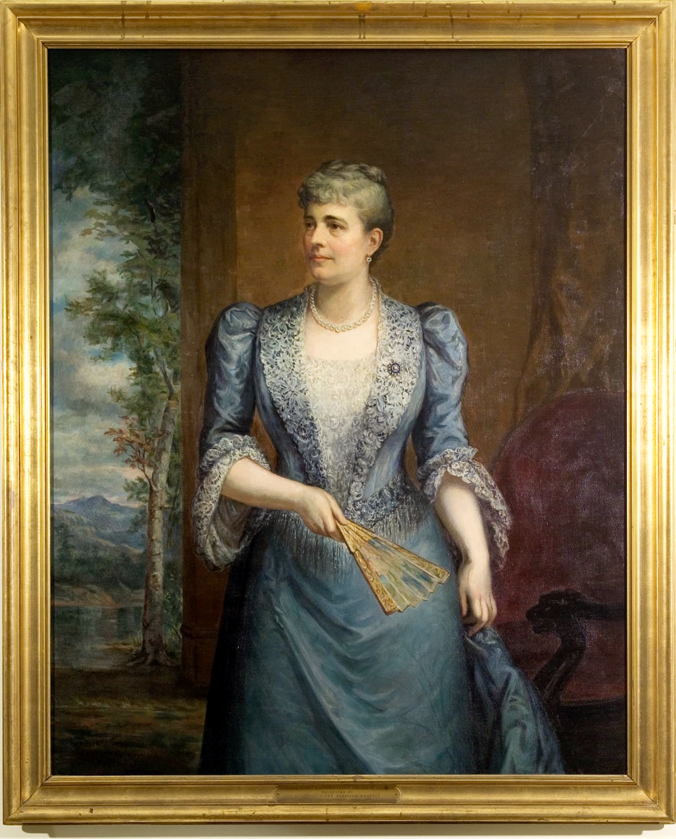 1st Lady Caroline_Harrison_Portrait