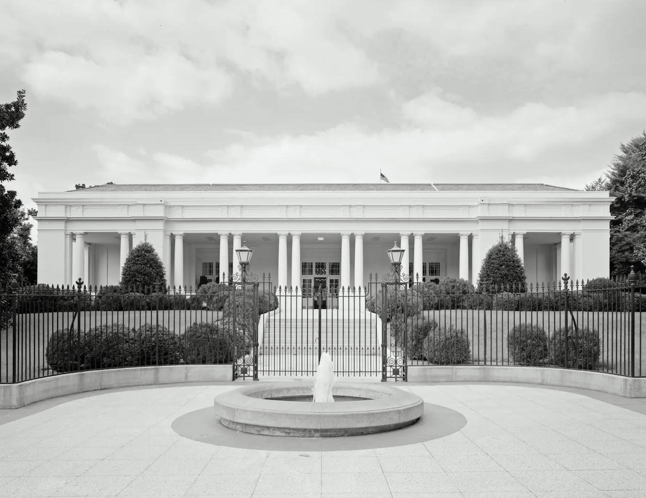 Former East Wing White House circa 1952