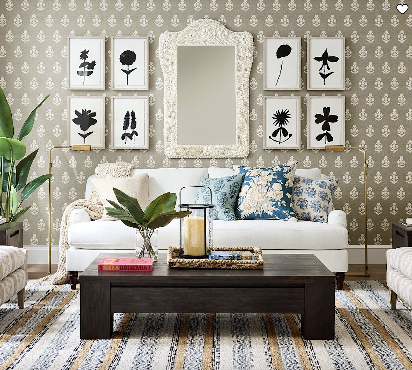 Folsom storage grand coffee table Pottery Barn