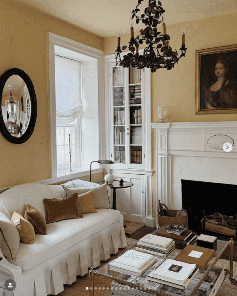 Jyoungdesignhouse on Instagram Josh Young's slipcovered sofa