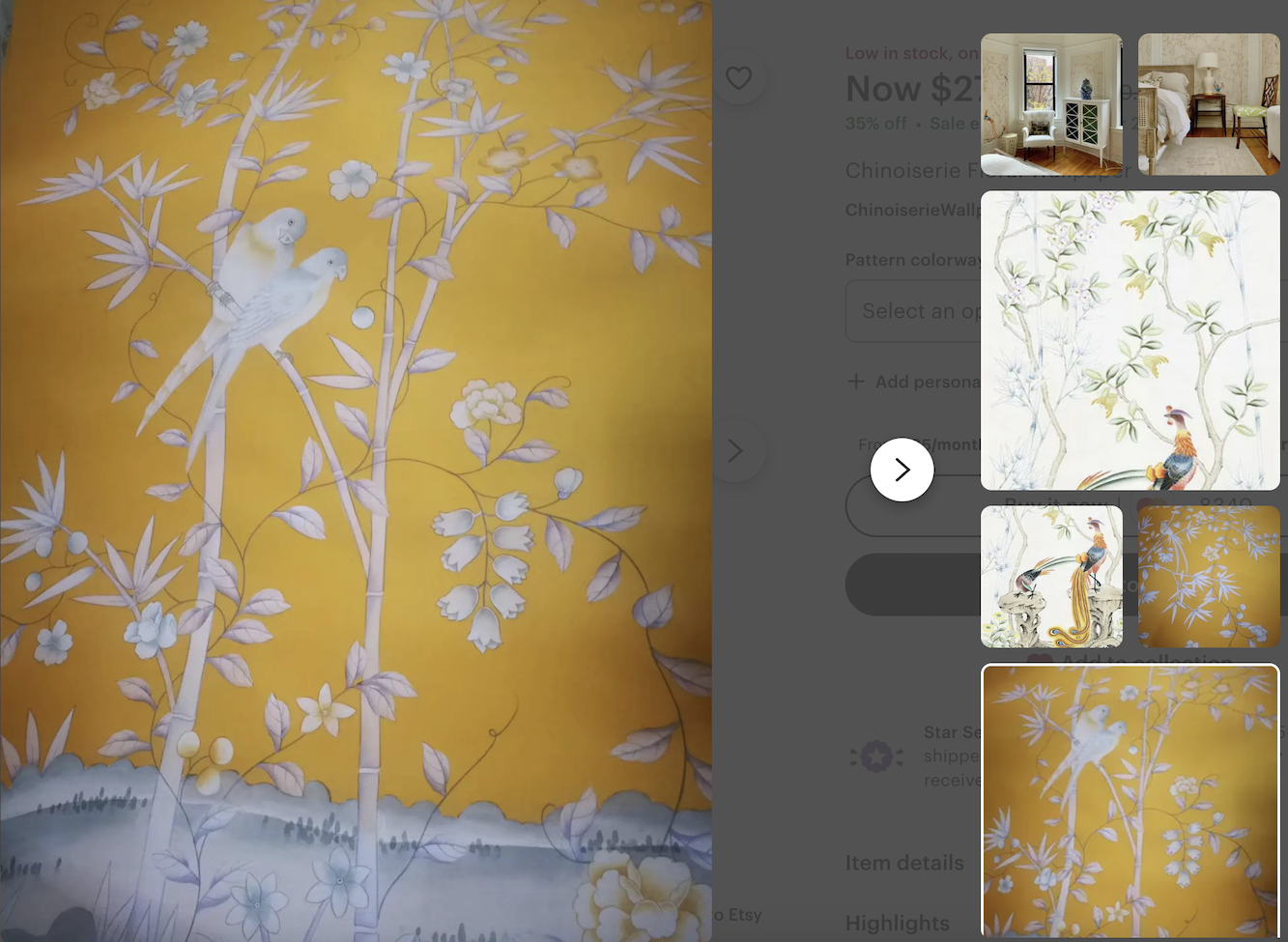 My Etsy Chinoiserie Grifter Story + Stolen Designs & Pics! - Laurel Home