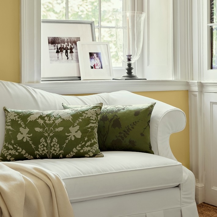 josh-young-x-williams-sonoma-home- brocade pillows-cadorna-hurricane-candle
