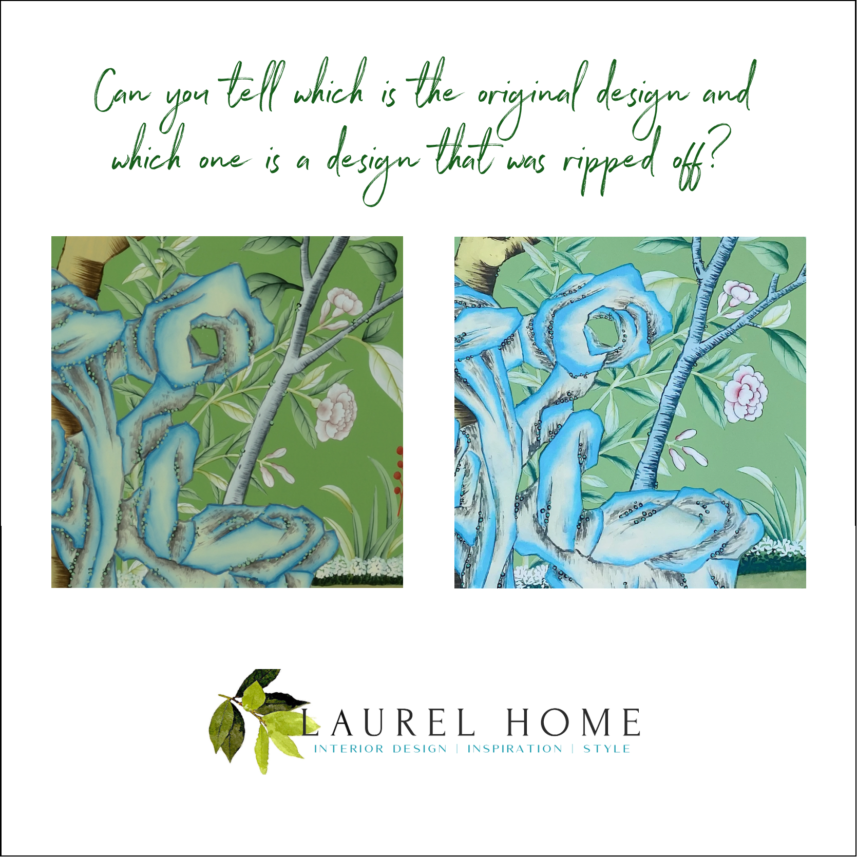 real Chinoiserie vs ripped off Chinoiserie