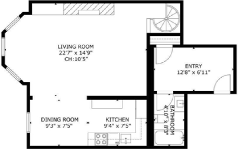 457 Beacon Upper Level