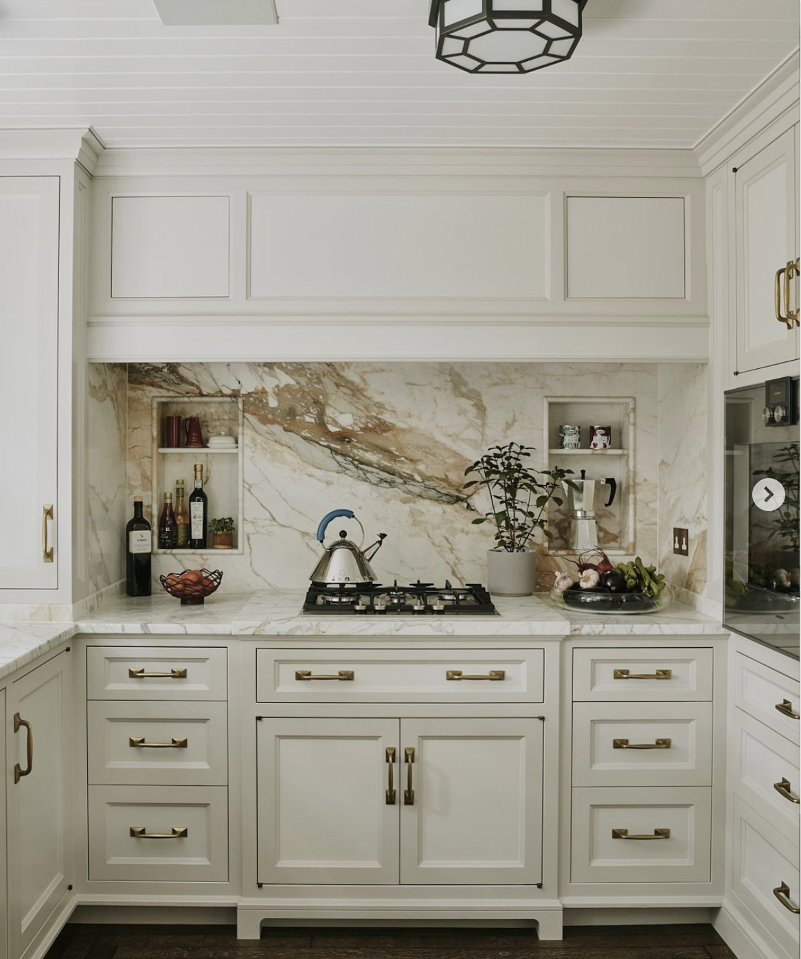 Artichoke off-white kitchen Instagram