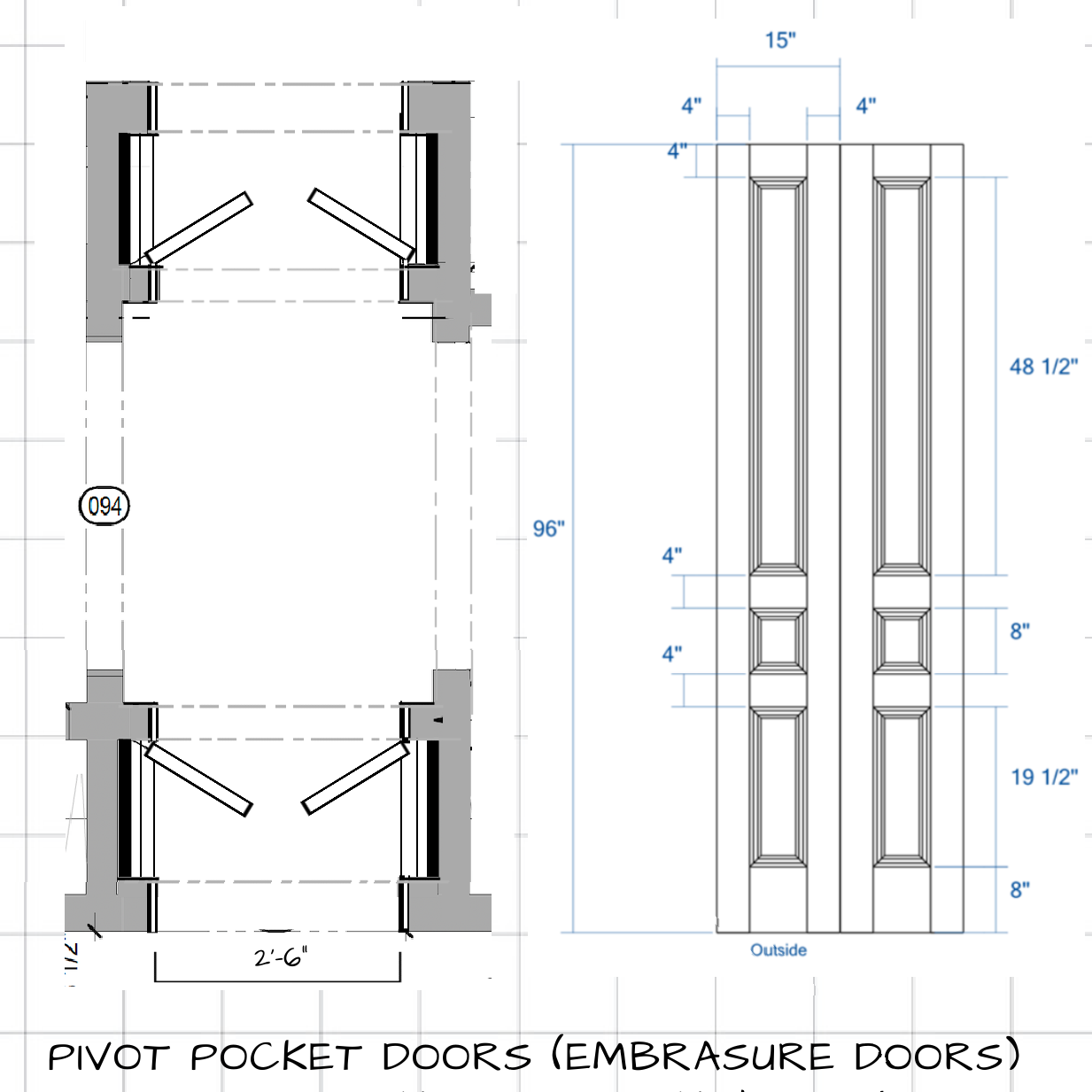 embrasure-hall-plan-view+elevation-doors