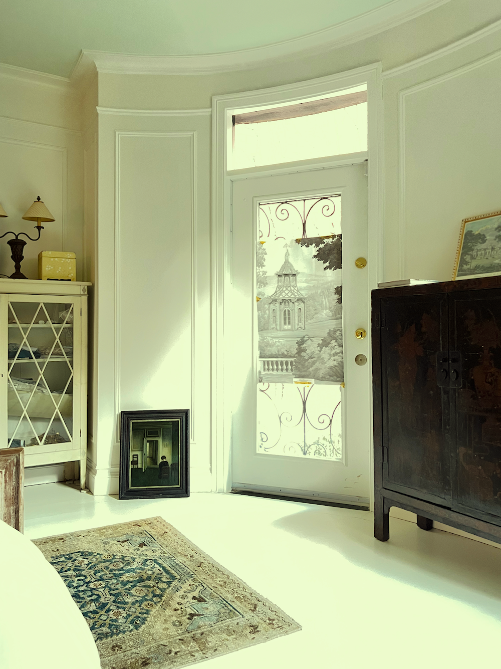 my Boston Bedroom Chinoiserie cabinet