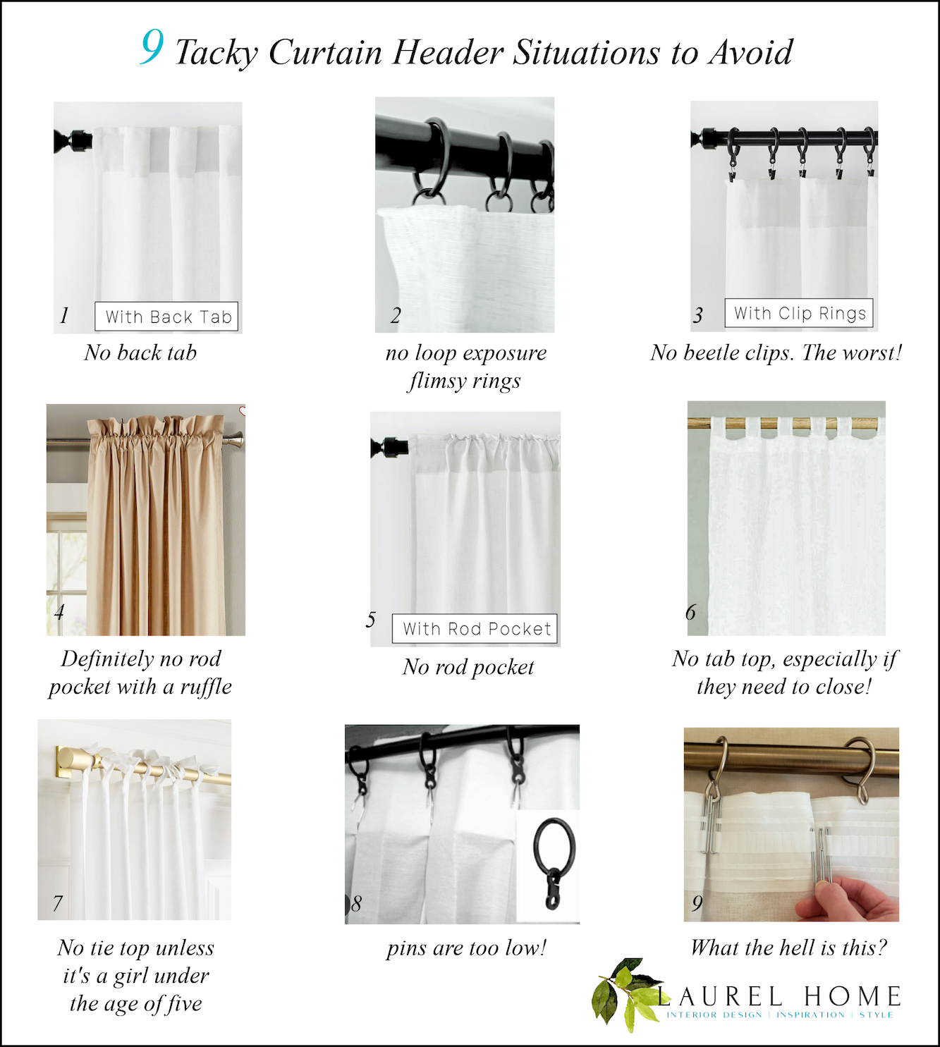 9 tacky curtain header situations to avoid