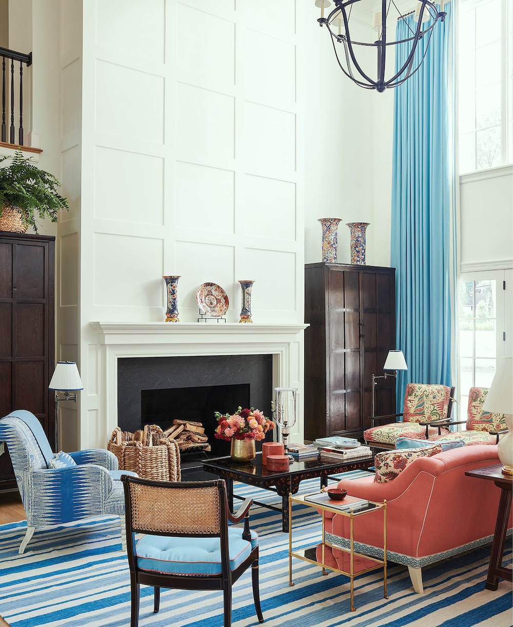 Forever Beautiful Mark D Sikes_Two story great room design