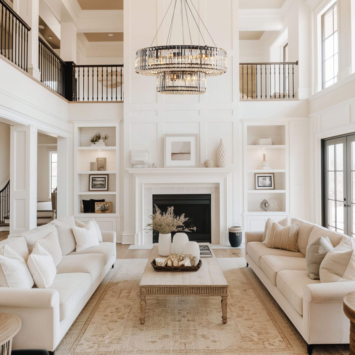catwalk balcony two-story greatroom
