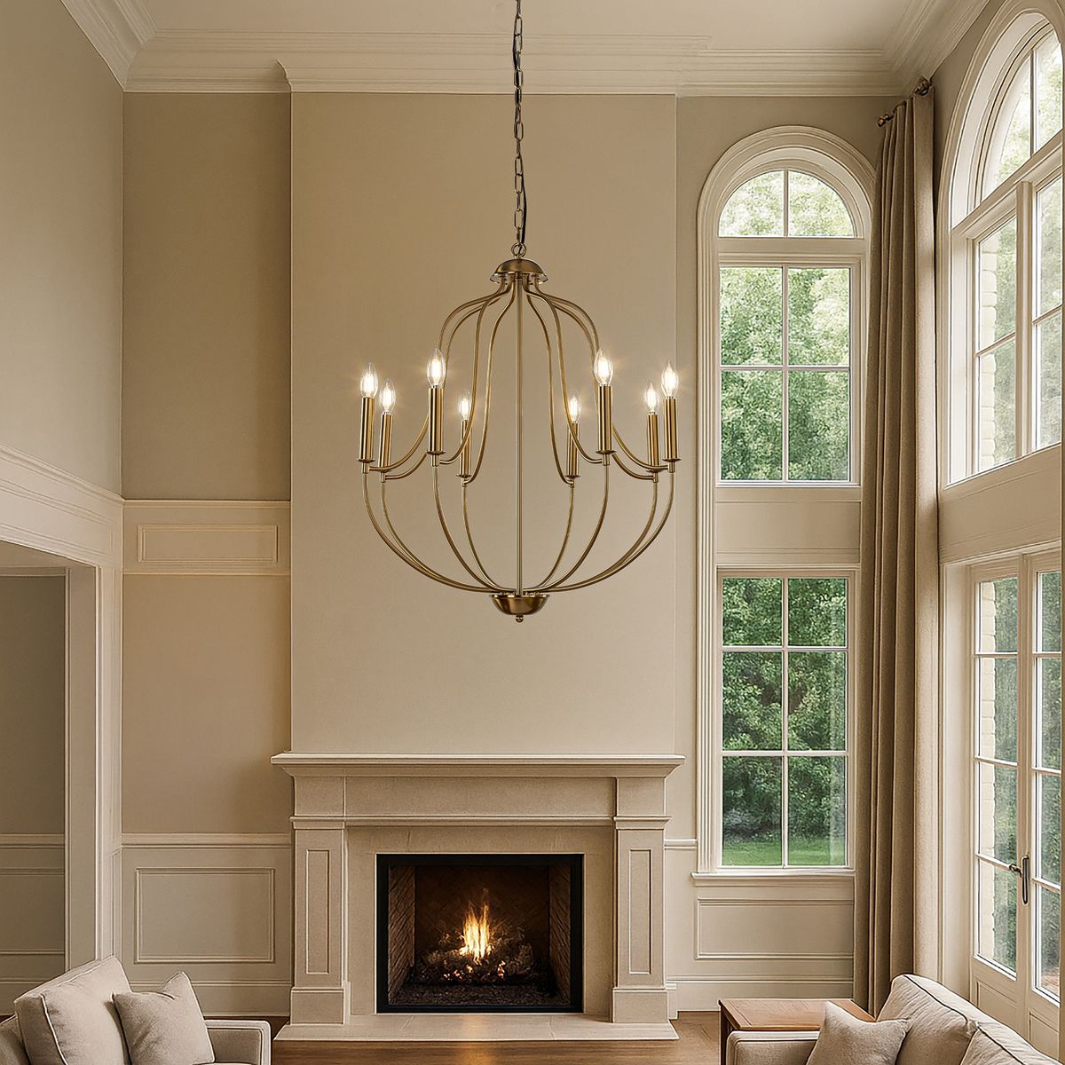 horrible two-story great room