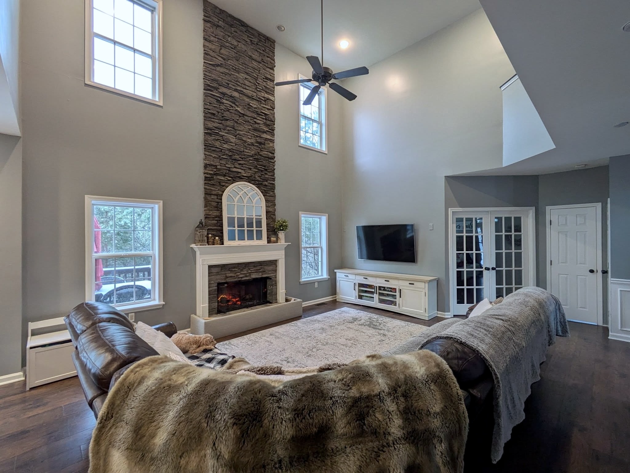 two-story not-so-great room