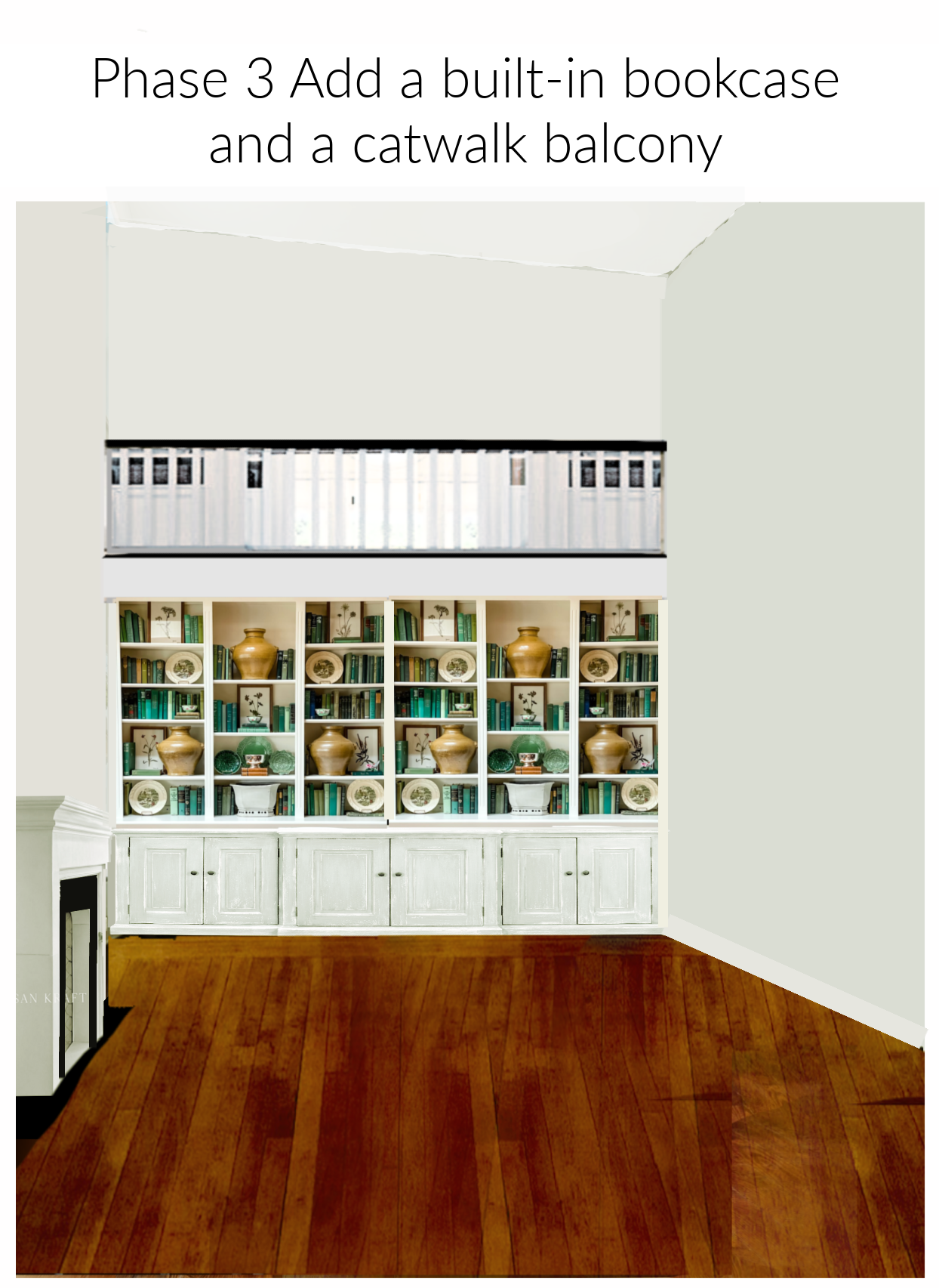 reinventing a two-story great room phase 3
